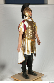 Photos Medieval Legionary in plate armor 13 Centurion Gold armor…